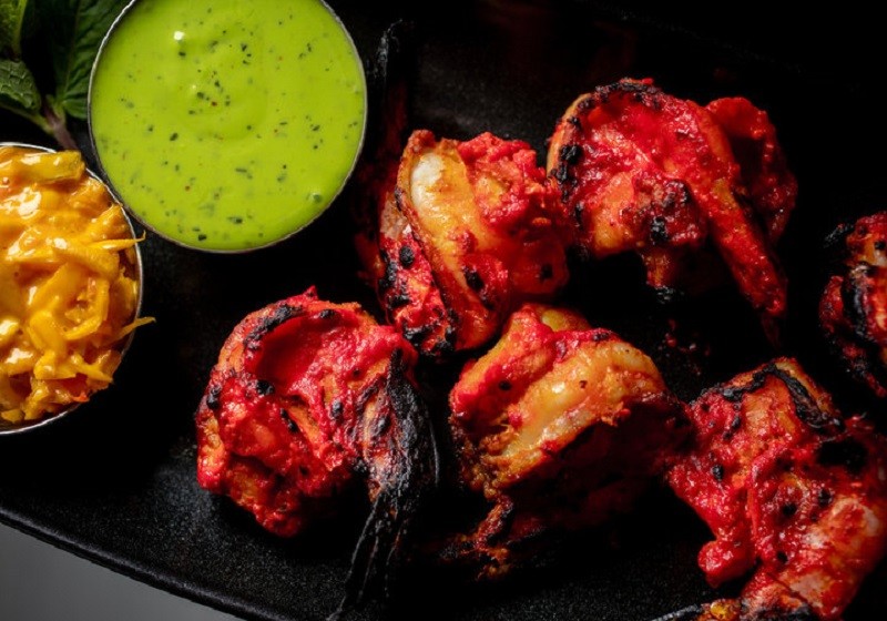 Tandoori Shrimp (eight jumbo shrimp)