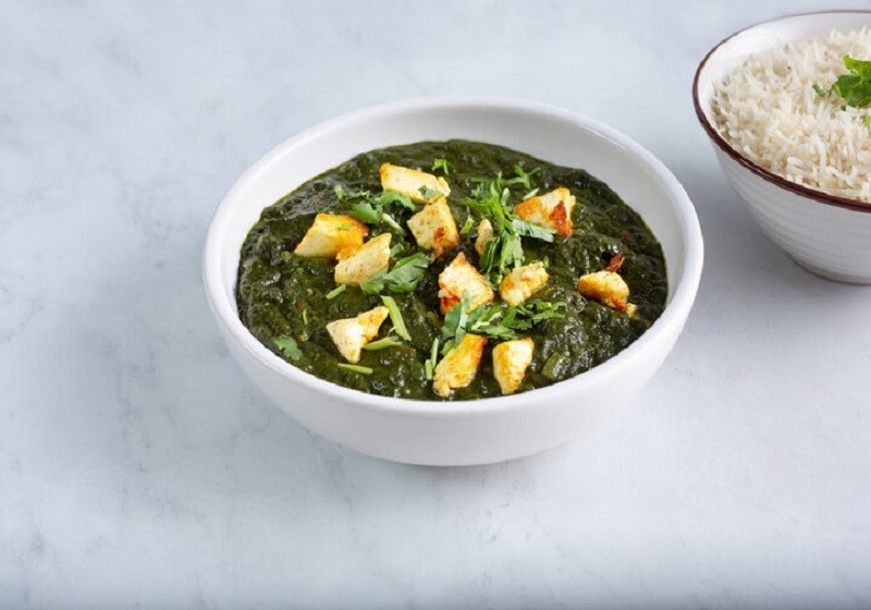 Saag paneer