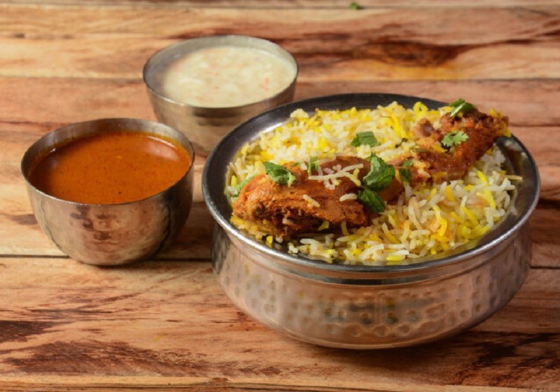Hyderabadi Chicken Biryani