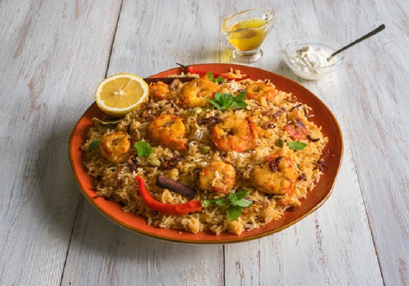 Shrimp Biryani